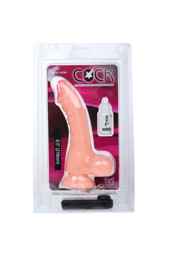 Cock Dildo Realistischh mit Vibration 21.6 Cm von Baile Vibrators kaufen - Fesselliebe