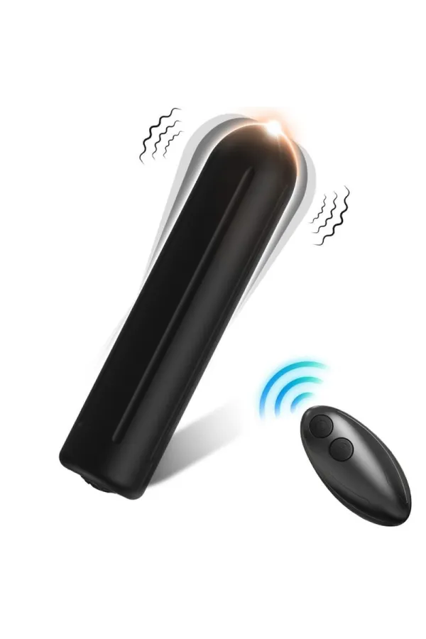 Warhead Vibrator Bullet Fernbedienung Schwarz 2 Cm X 8.8 Cm von Armony Stimulators kaufen - Fesselliebe