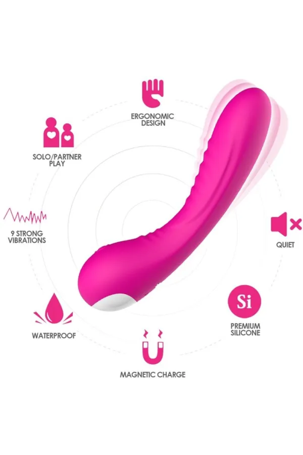 Legend Vibrator Silikon Fuchsia von Armony Vibrators kaufen - Fesselliebe