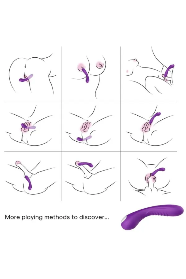 Legend Vibrator Silikon Lila von Armony Vibrators kaufen - Fesselliebe