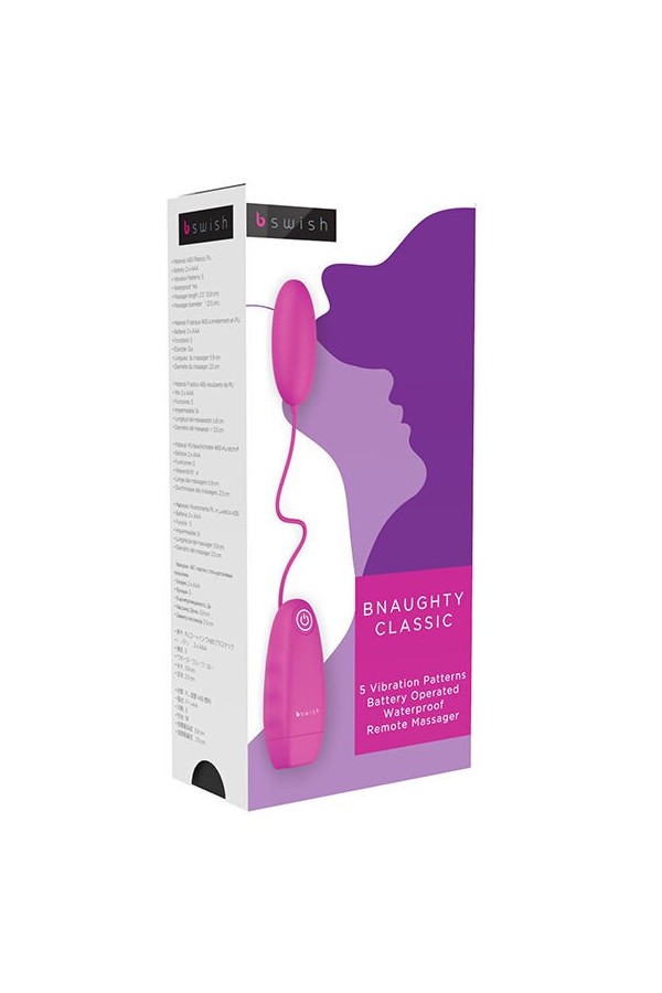Bnaughty Classic Vibrating Bullet Cerise von B Swish kaufen | Fesselliebe