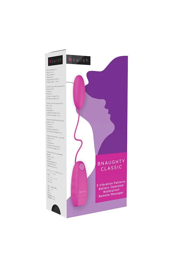 Bnaughty Classic Vibrator Bullet Cerise von B Swish kaufen - Fesselliebe