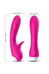 Romance Vibrator mit Stimulator Fuchsia von Armony Vibrators kaufen - Fesselliebe