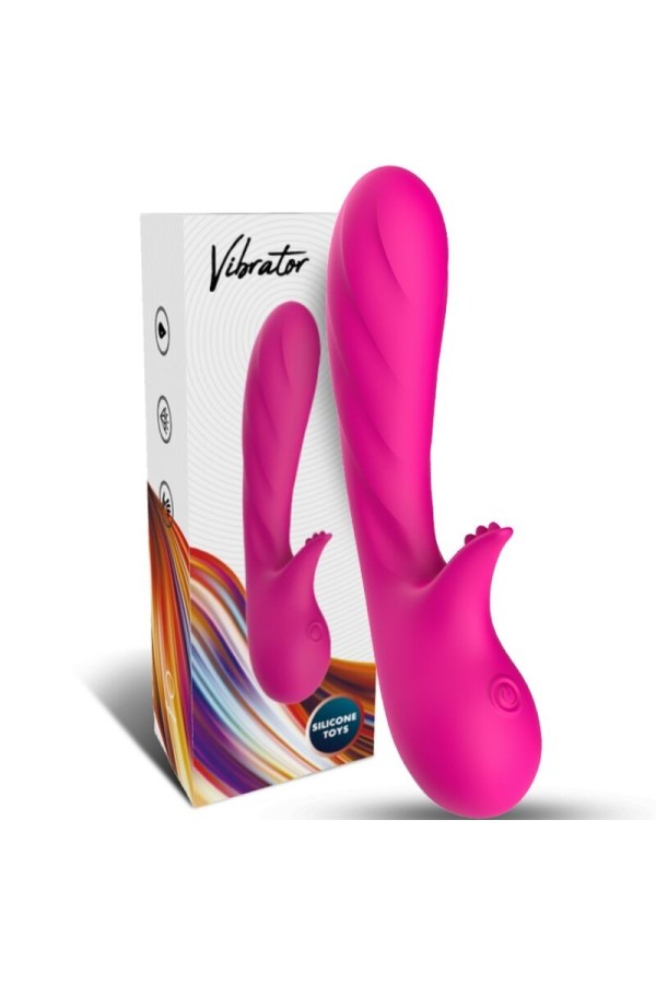 Romance Vibrator mit Stimulator Fuchsia von Armony Vibrators kaufen | Fesselliebe
