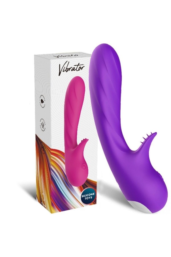 Romance Vibrator mit Stimulator Lila von Armony Vibrators kaufen | Fesselliebe