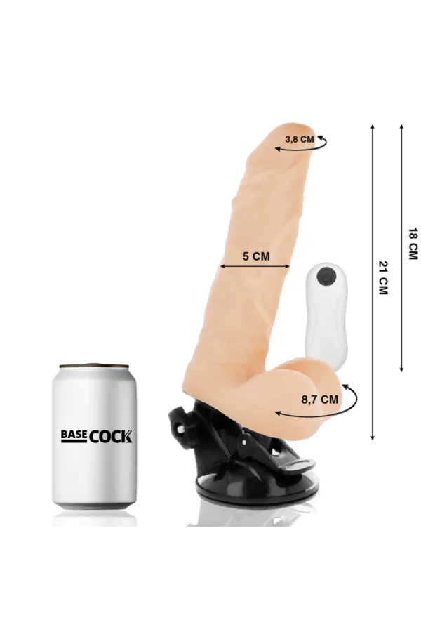 Realistisch Biegsam Fernsteuerbar Hautfarben 21 Cm von Basecock kaufen - Fesselliebe