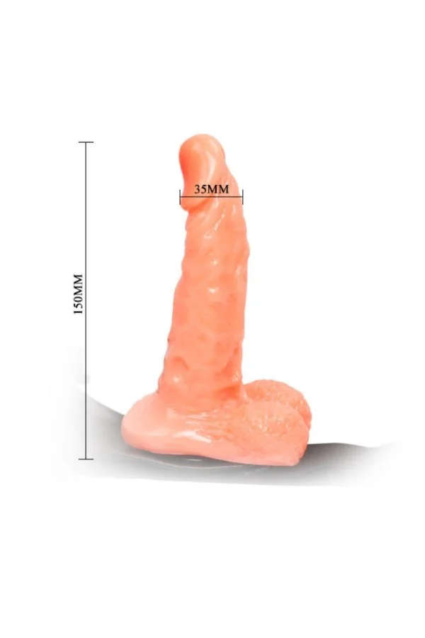 Harness mit Realistischem Penis und Einstellbare Höschen 15.5cm von Baile Harness Collection kaufen - Fesselliebe