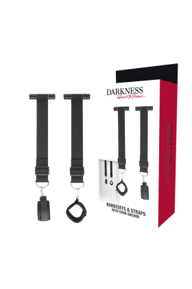 Bondage-Tür-Handschellen von Darkness Bondage kaufen | Fesselliebe