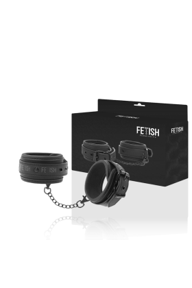 Knöchelstze aus Veganem Leder mit Noprene-Futter von Fetish Submissive Bondage kaufen | Fesselliebe