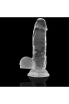 Transparenter Dildo mit Hoden 15.5cm X 3.5cm von X Ray kaufen - Fesselliebe