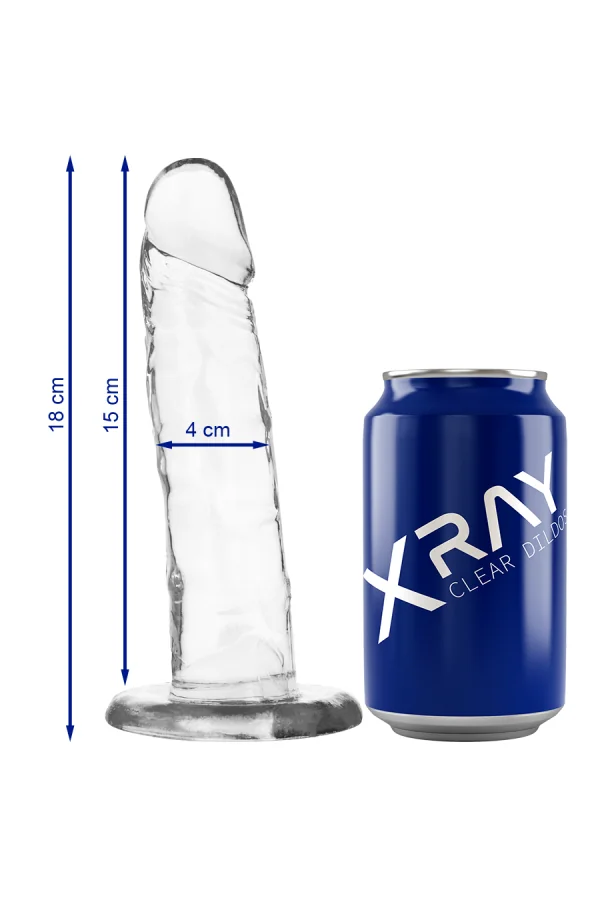 Transparenter Dildo 18cm X 4cm von X Ray kaufen - Fesselliebe