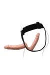 Ultra Passionate Strap-On Doppel Dildo mit Harness von Baile Harness Collection kaufen - Fesselliebe