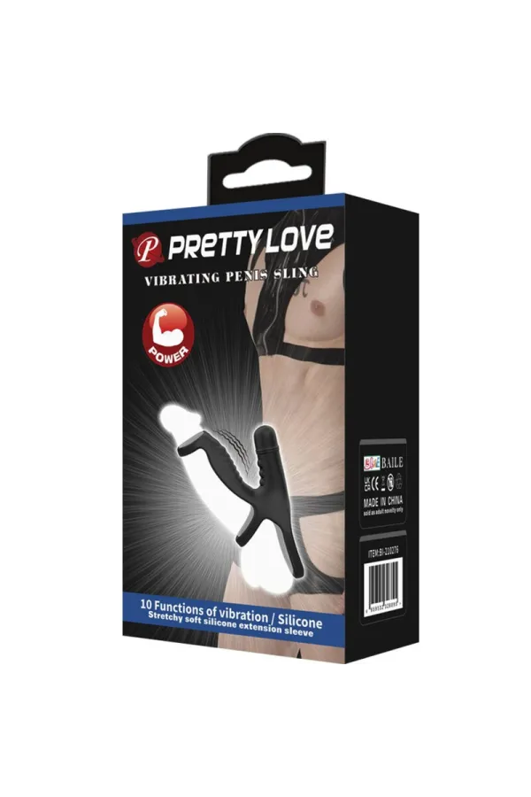 Elastische Verlngerungshülse Aus Weichem Silikon von Pretty Love Male kaufen - Fesselliebe