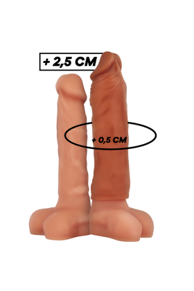 Flüssige Silikon V5 Braune Penisverlängerung von Virilxl kaufen | Fesselliebe