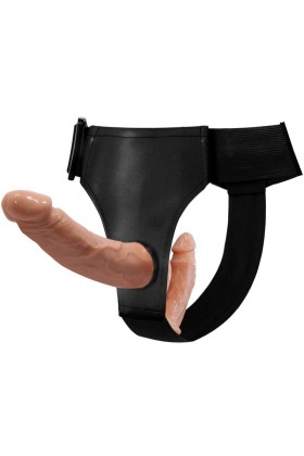 Ultra Leidenschaftlicher Doppelte Dildos mit Geschirr von Baile Harness Collection kaufen | Fesselliebe