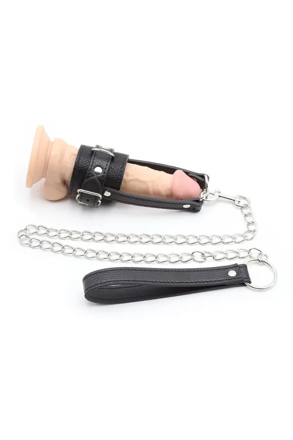 Fetish Penisring mit Metal Leine Kette von Ohmama Fetish kaufen - Fesselliebe