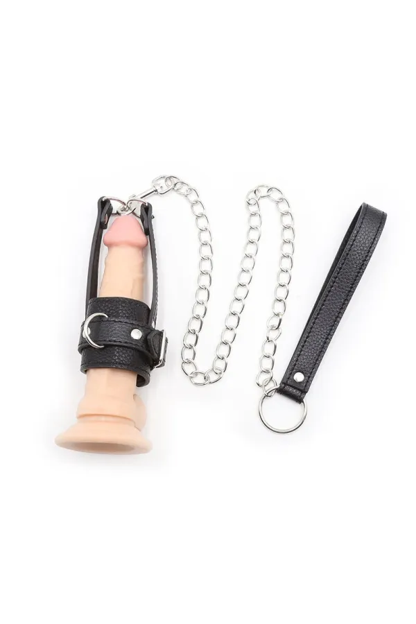 Fetish Penisring mit Metal Leine Kette von Ohmama Fetish kaufen - Fesselliebe