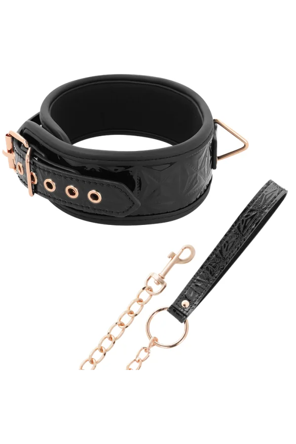 Begme Schwarz Edition Premium Veganes Kunstlederhalsband von Begme Black Edition kaufen - Fesselliebe