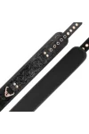 Begme Schwarz Edition Premium Veganes Kunstlederhalsband von Begme Black Edition kaufen - Fesselliebe