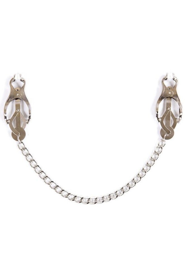 Metallklemmen mit Kette von Ohmama Fetish kaufen | Fesselliebe