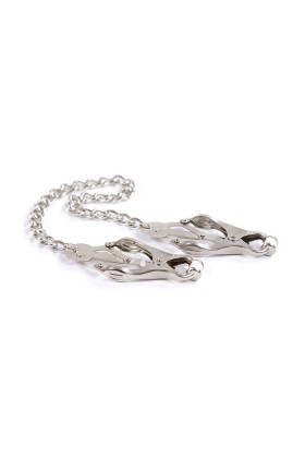 Metallklemmen mit Kette von Ohmama Fetish kaufen | Fesselliebe