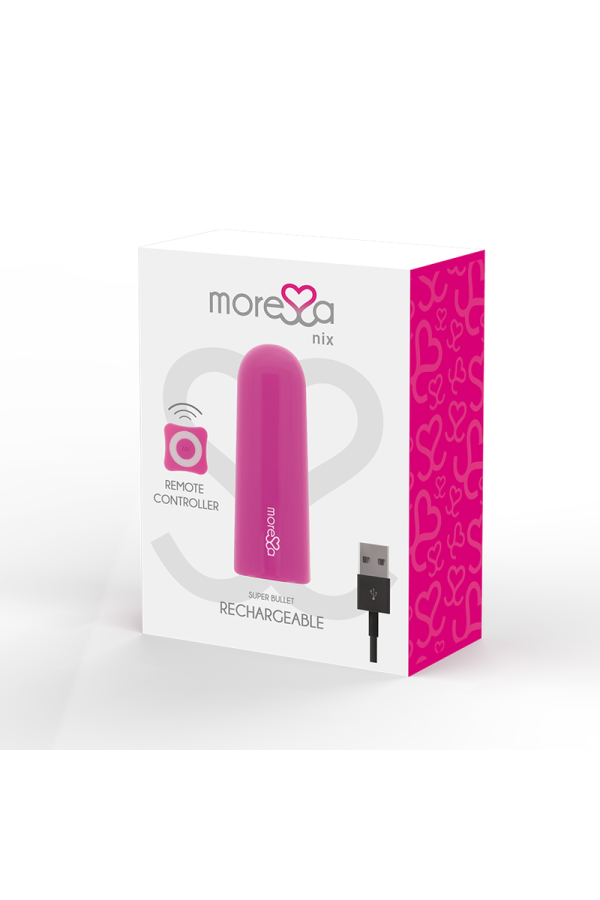 Nix Vibrator mit Fernbedienung Rosa von Moressa kaufen | Fesselliebe