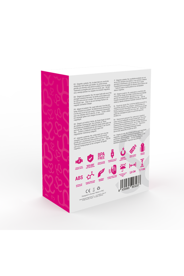 Nix Vibrator mit Fernbedienung Rosa von Moressa kaufen | Fesselliebe