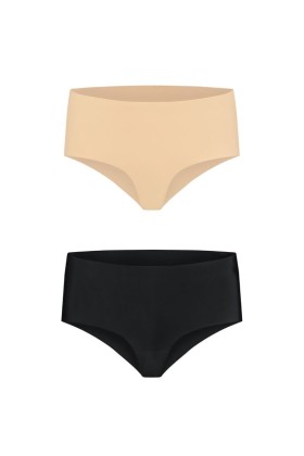 Pack 2 Stück Höschen ohne Nähte Größe S von Bye Bra - Underwear kaufen | Fesselliebe