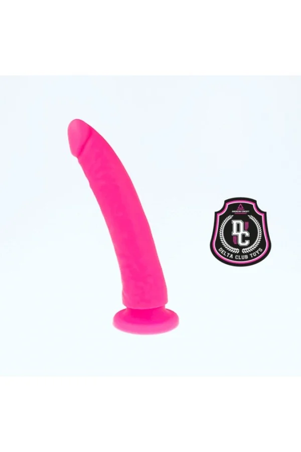 Dildo Pink Silikon 17 X 3cm von Deltaclub kaufen - Fesselliebe