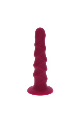 Ribbed Dong 12 cm Rot von Get Real kaufen | Fesselliebe