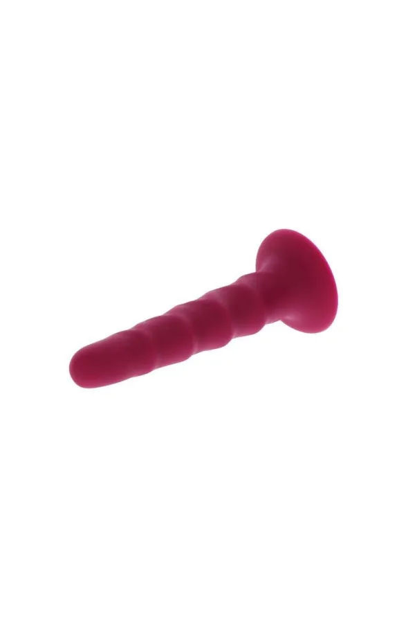 Ribbed Dildo 12 Cm Rot von Get Real kaufen - Fesselliebe