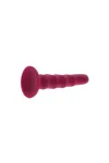 Ribbed Dildo 12 Cm Rot von Get Real kaufen - Fesselliebe