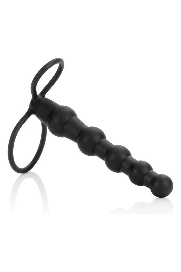 Calex Beaded Dual Penetrator Schwarz von California Exotics kaufen - Fesselliebe