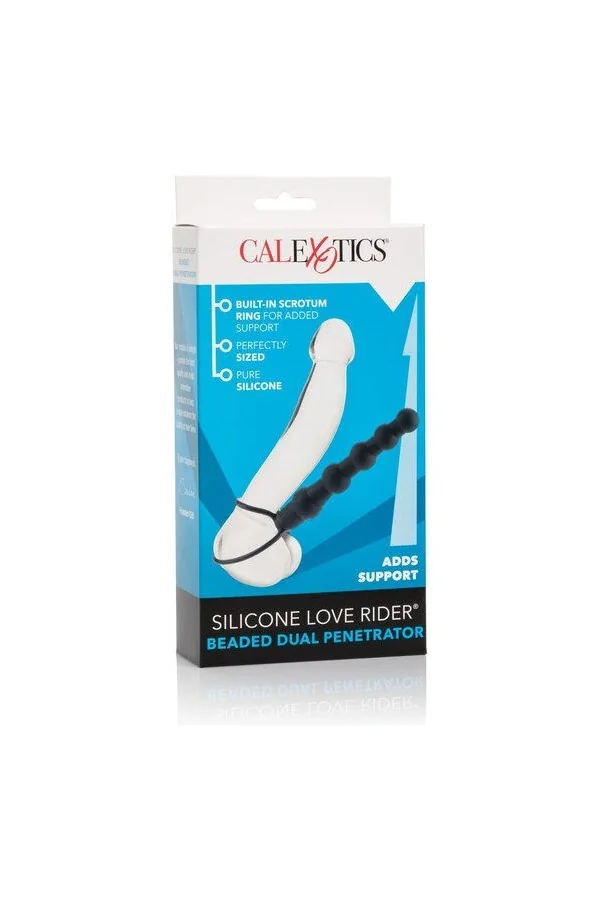 Calex Beaded Dual Penetrator Schwarz von California Exotics kaufen - Fesselliebe