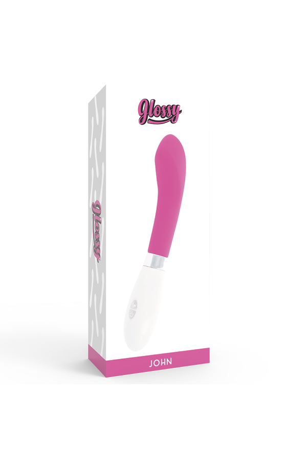 John Vibrator Rosa von Glossy kaufen | Fesselliebe