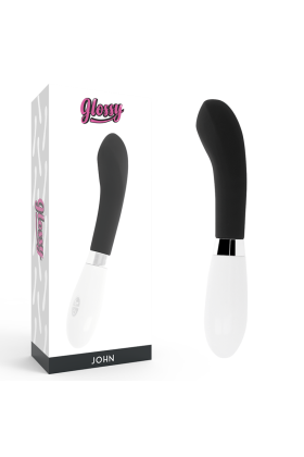 John Vibrator Schwarz von Glossy kaufen | Fesselliebe
