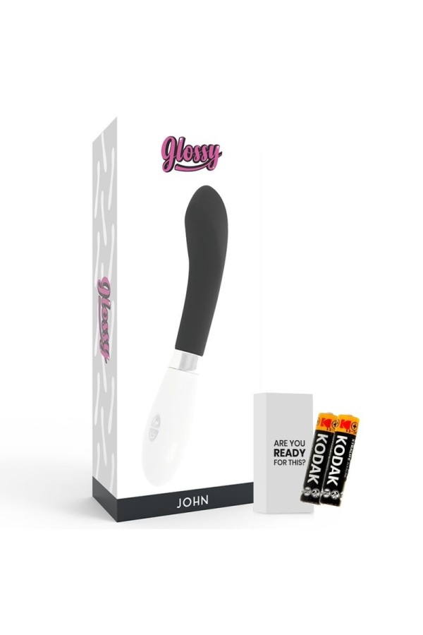 John Vibrator Schwarz von Glossy kaufen | Fesselliebe