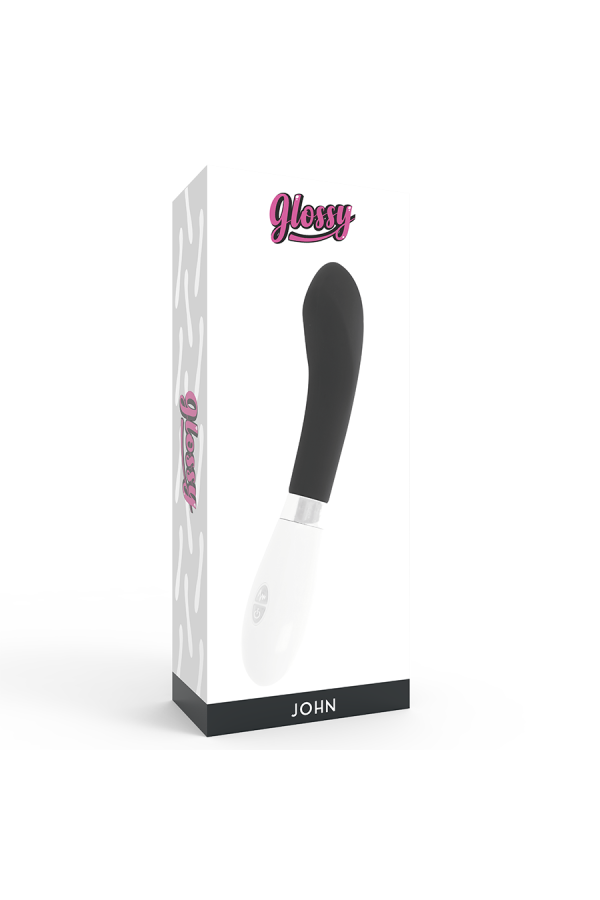 John Vibrator Schwarz von Glossy kaufen | Fesselliebe
