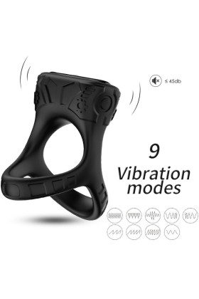 Ringvibrator & Multiposition Schwarz von Armony For Him kaufen | Fesselliebe