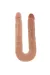 Doppel Dong 40 cm Beige von Get Real