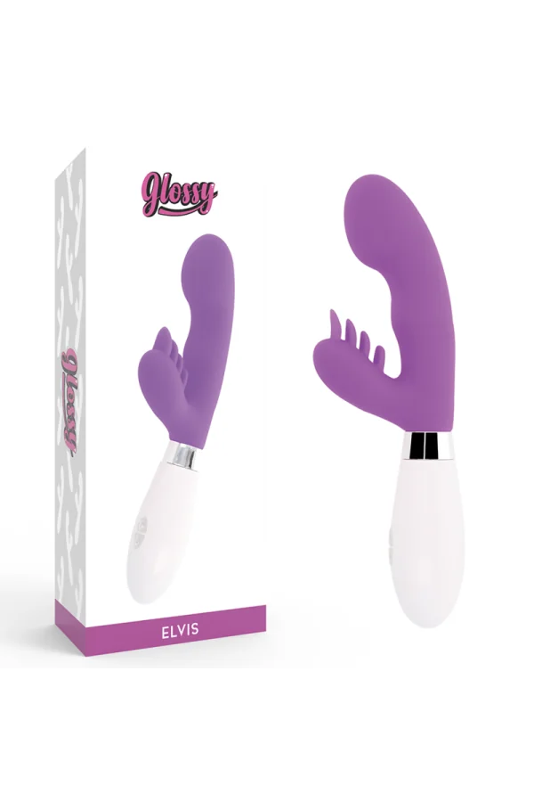 Rabbit Elvis Lila Vibrator von Glossy kaufen - Fesselliebe