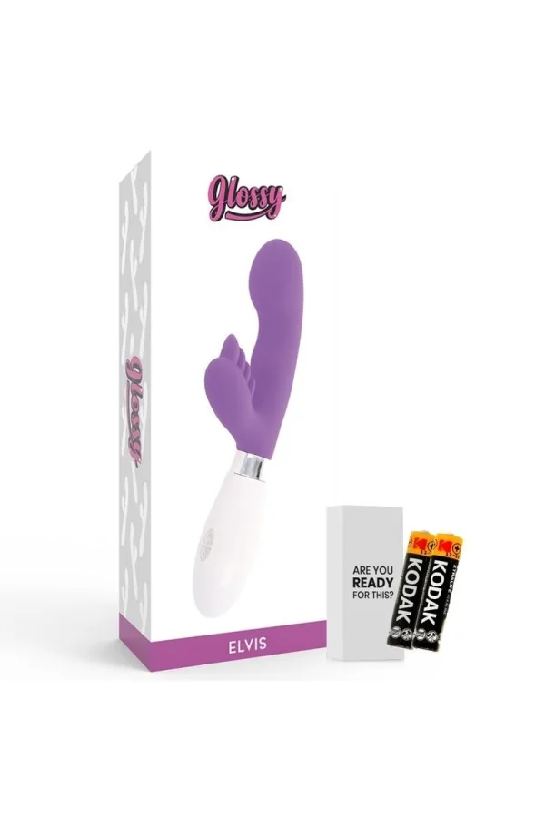 Rabbit Elvis Lila Vibrator von Glossy kaufen - Fesselliebe