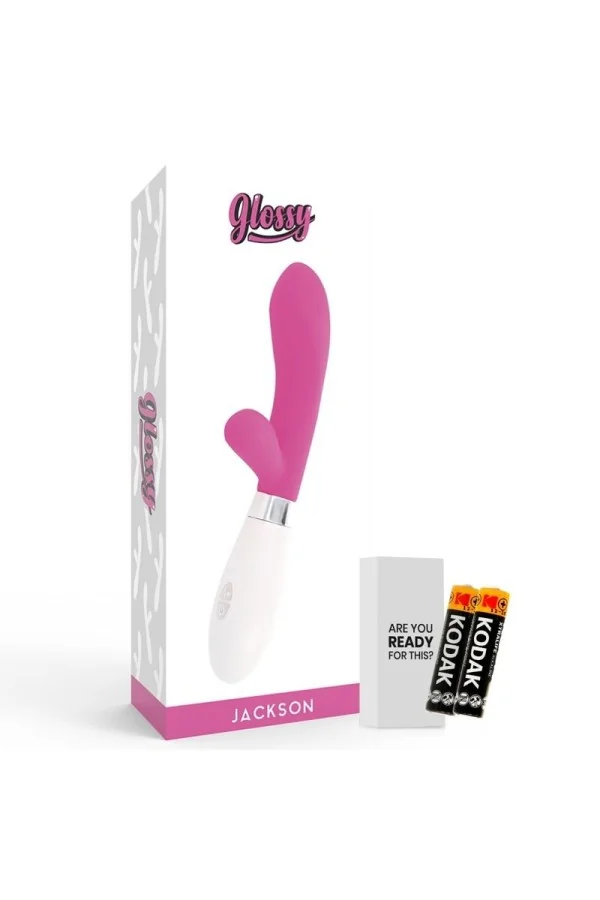 Jackson Rabbit Vibrator Rosa von Glossy kaufen - Fesselliebe