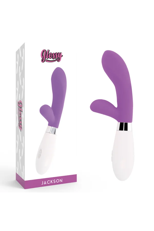 Jackson Rabbit Vibrator Lila von Glossy kaufen - Fesselliebe