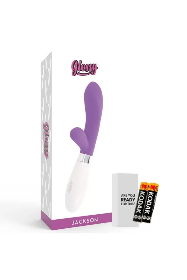 Jackson Rabbit Vibrator Lila von Glossy kaufen - Fesselliebe