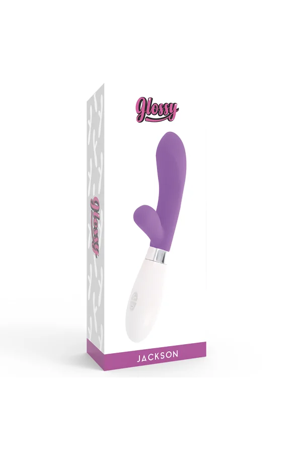 Jackson Rabbit Vibrator Lila von Glossy kaufen - Fesselliebe