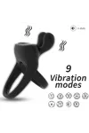 Ringvibrator Rabbit Schwarz von Armony For Him kaufen - Fesselliebe