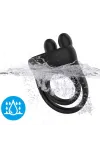 Ringvibrator Rabbit Schwarz von Armony For Him kaufen - Fesselliebe