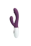 Butterfly Kiss Rabbit Vibrator & G-Spot Stimulator Lila von Pretty Love Flirtation