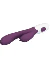 Butterfly Kiss Rabbit Vibrator & G-Spot Stimulator Lila von Pretty Love Flirtation